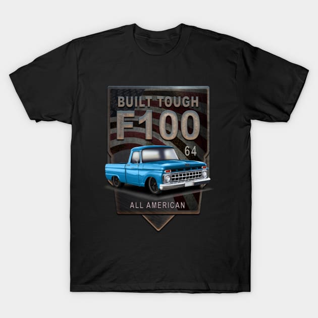 F100 American Pickup T-Shirt by hardtbonez